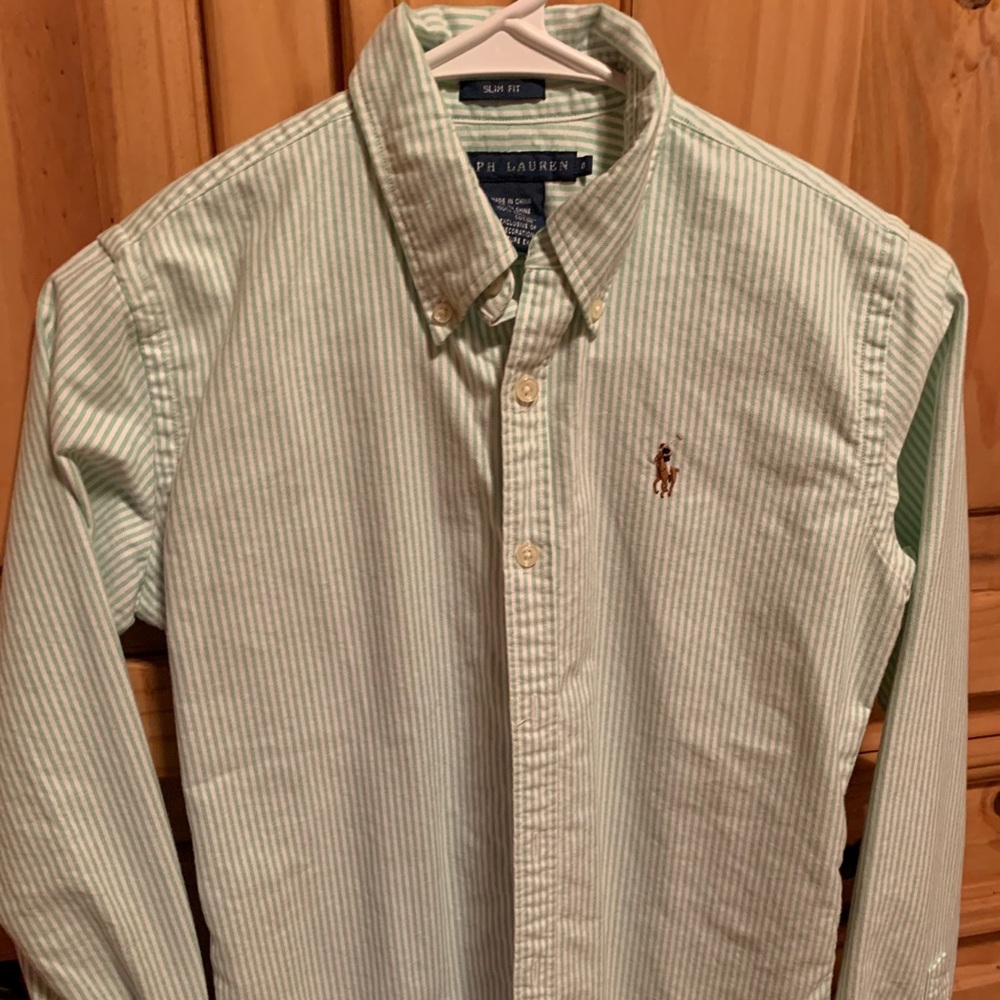 Ralph Lauren slim fit size 0 button up